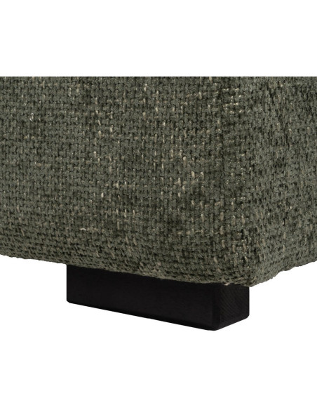 Grand Canapé moderne chic 3 places en Tissu Vert Bois MDF Melvin - 12