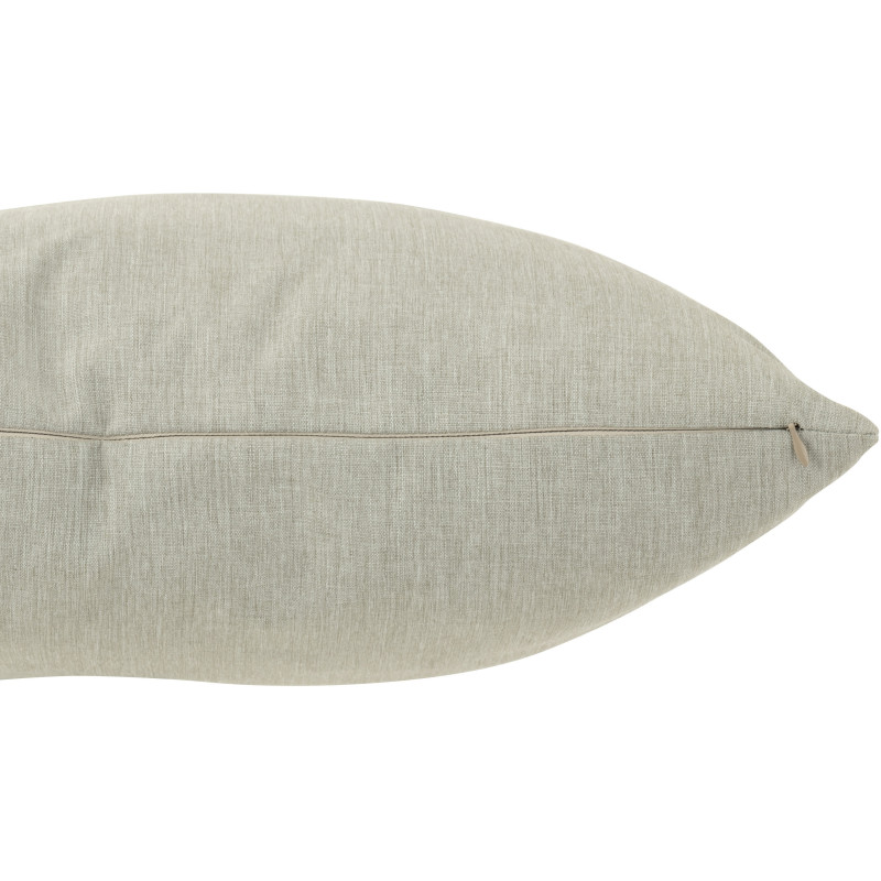 Coussin d'extérieur Carré 50x50 en Polypropylène Gris Luciano - 2