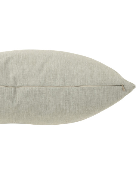 Coussin d'extérieur Carré 50x50 en Polypropylène Gris Luciano - 2