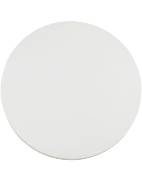 Table basse minimaliste Ronde en Magnésium Fibre de verre Blanc Noir Janira - 5