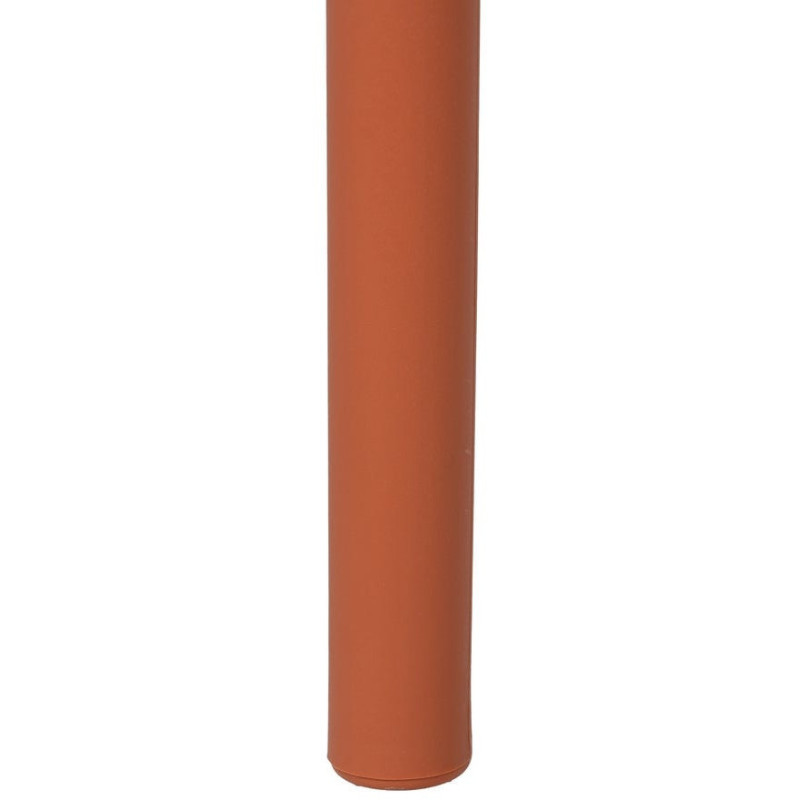 Fauteuil de table extérieur moderne en Polypropylène Terracotta Estia (Lot de 2) - 10