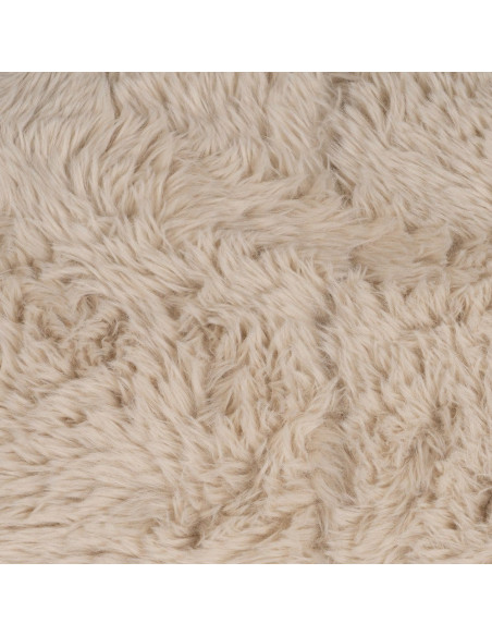 Canapé original Bouclette 2 places en Tissu Beige Bouclé Bois MDF Unai - 11