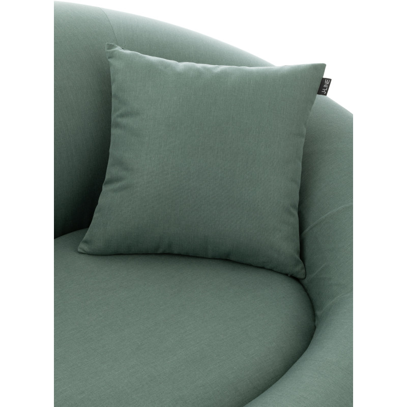Coussin d'extérieur Carré 50x50 en Polypropylène Vert Luciano - 4