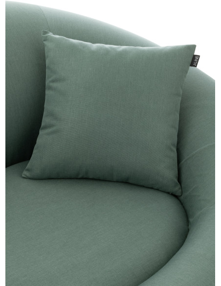 Coussin d'extérieur Carré 50x50 en Polypropylène Vert Luciano - 4