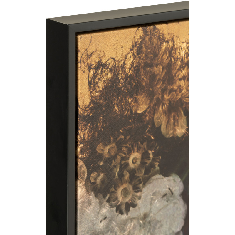 Toile imprimée et peinte XL Rectangulaire Femme avec fleurs Abbey 80x120 - 3