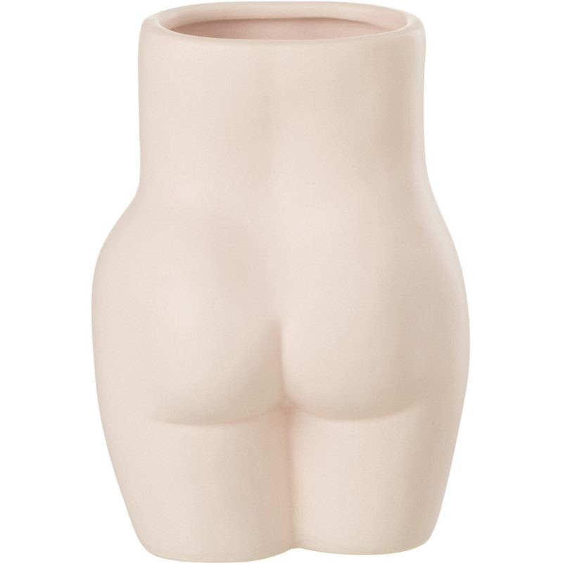 Cache-pot Hanches de femme en Dolomite Rose Hipsy - 3