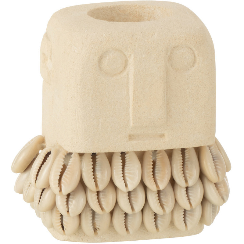 Photophore Original Ethnique en Pierre Naturel Essenso - 1