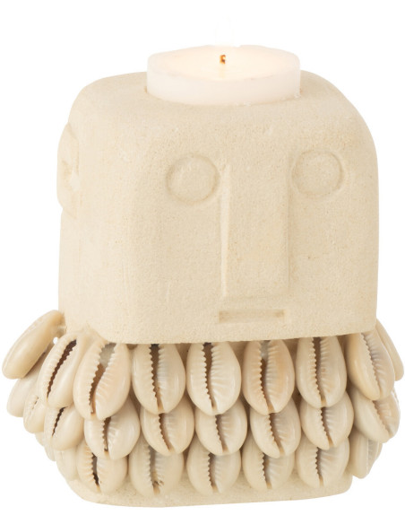 Photophore Original Ethnique en Pierre Naturel Essenso - 3