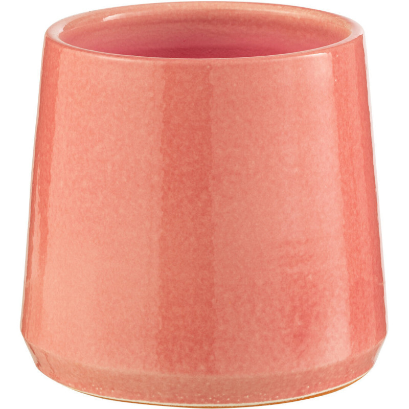 Cache-pot Rond Diamètre 18 cm en Céramique Rose Valino - 1
