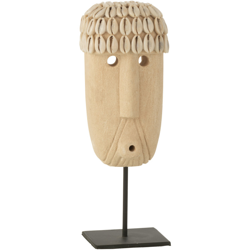 Décoration sur pied Personnage abstrait Hauteur 25 cm en Pierre Coquillage Naturel Alfredo - 1