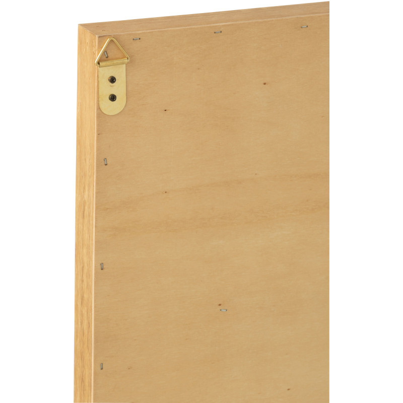Cadre déco Rectangulaire Hippocampe 30x60 en Bois Naturel Myrilla - 2