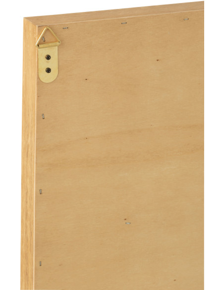 Cadre déco Rectangulaire Hippocampe 30x60 en Bois Naturel Myrilla - 2