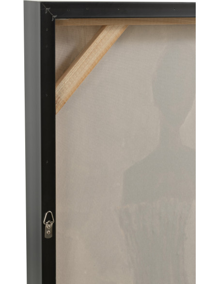 Toile imprimée et peinte XL Carrée 3 femmes africaines 120x120 Nedda - 3