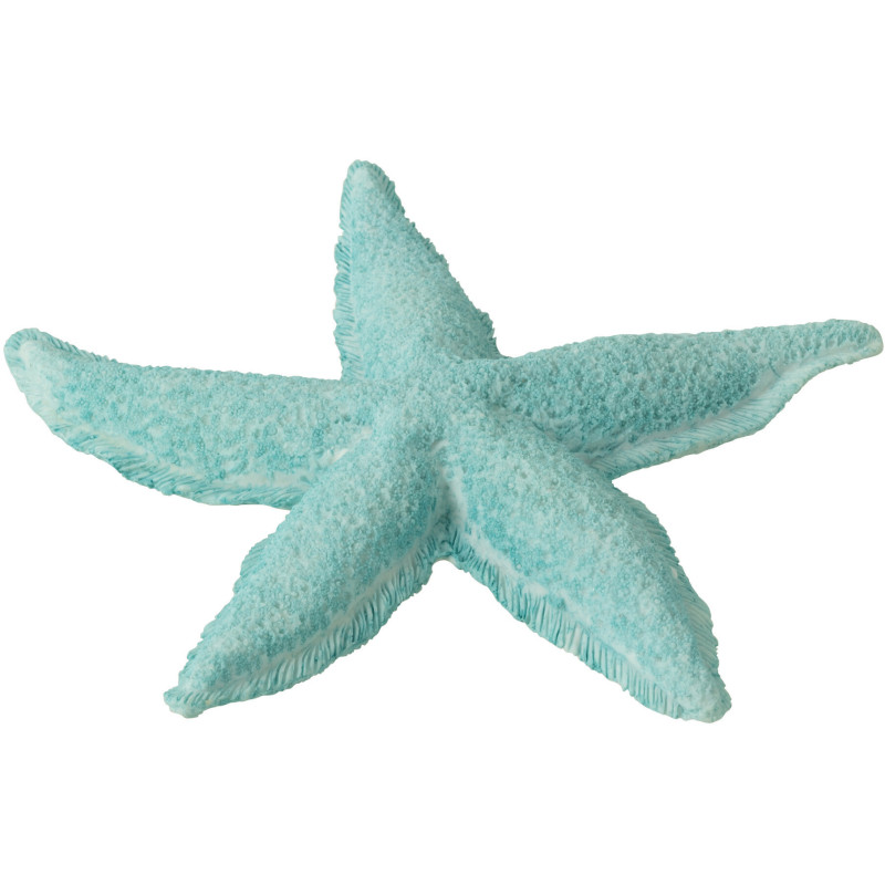 Objet déco à poser Étoile de mer 20 cm en Résine Azur Zora - 1