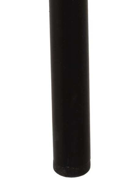 Chaise de jardin vintage en Rotin polyéthylène Naturel Tressé Métal Noir Denia (Lot de 2) - 11