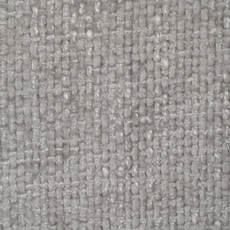 Fauteuil de table moderne en Tissu Gris Métal Noir Mateo (Lot de 2) - 9