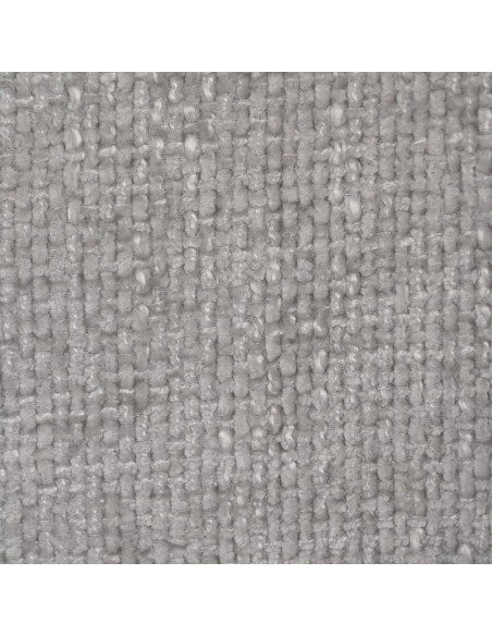 Fauteuil de table moderne en Tissu Gris Métal Noir Mateo (Lot de 2) - 9