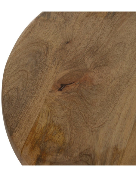 Table d'appoint moderne Table d'appoint moderne 50 cm en Bois de manguier Miel Gala - 3