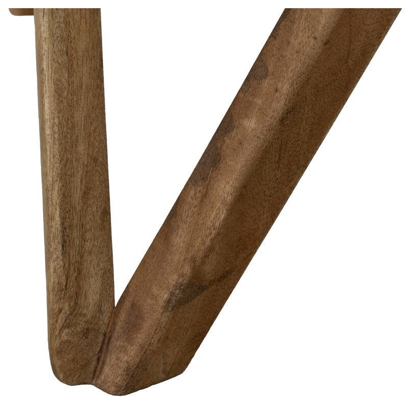 Table d'appoint moderne Table d'appoint moderne 50 cm en Bois de manguier Miel Gala - 8