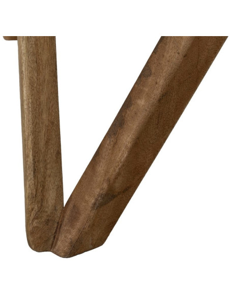 Table d'appoint moderne Table d'appoint moderne 50 cm en Bois de manguier Miel Gala - 8