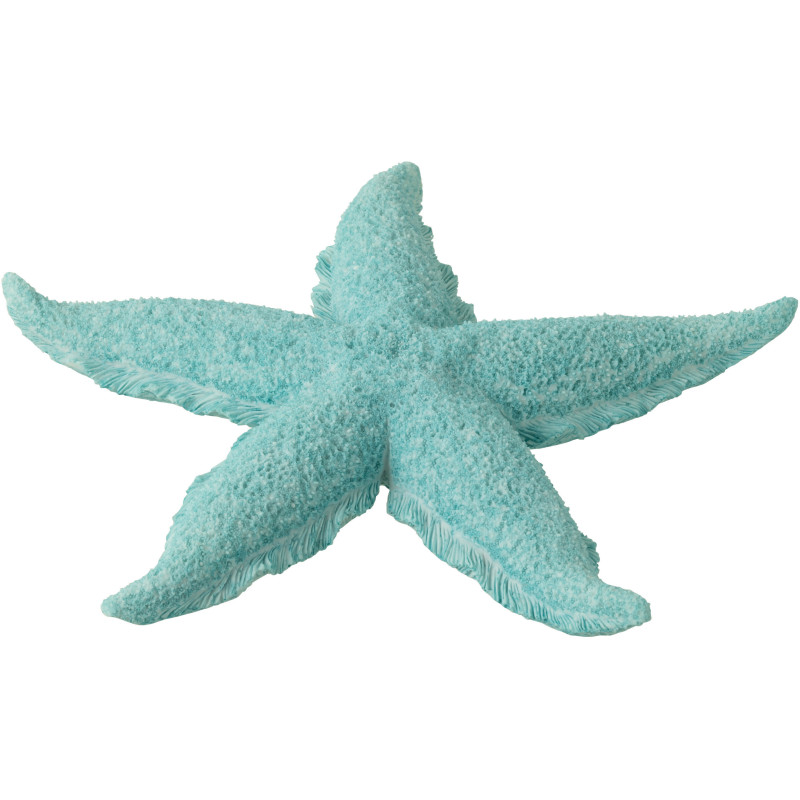 Objet déco à poser Étoile de mer 30 cm en Résine Azur Zora - 1