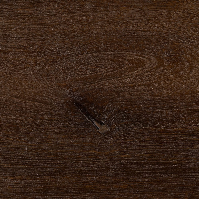 Table à manger moderne Ovale 8 personnes en Bois de manguier Marron Zora - 3