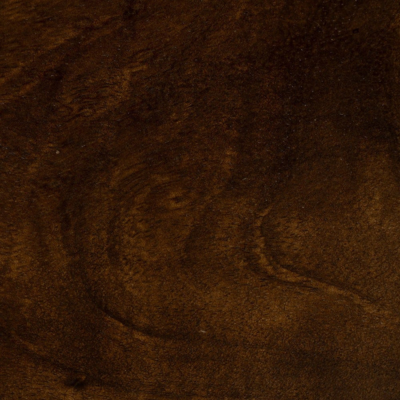 Meuble télé moderne 2 tiroirs 1 étagère en Bois de manguier Marron foncé Kurt - 9