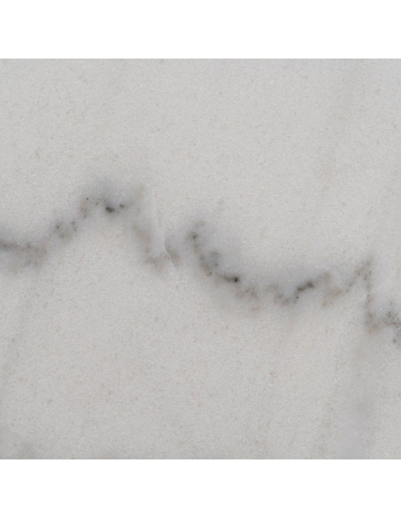 Plateau de table bistrot carré 80x80 en Marbre Blanc Bois MDF Parisiano - 4