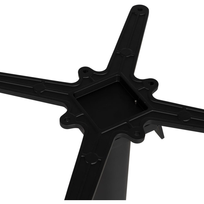 Pied de table bistrot pliant en Métal Noir Parisiano - 4