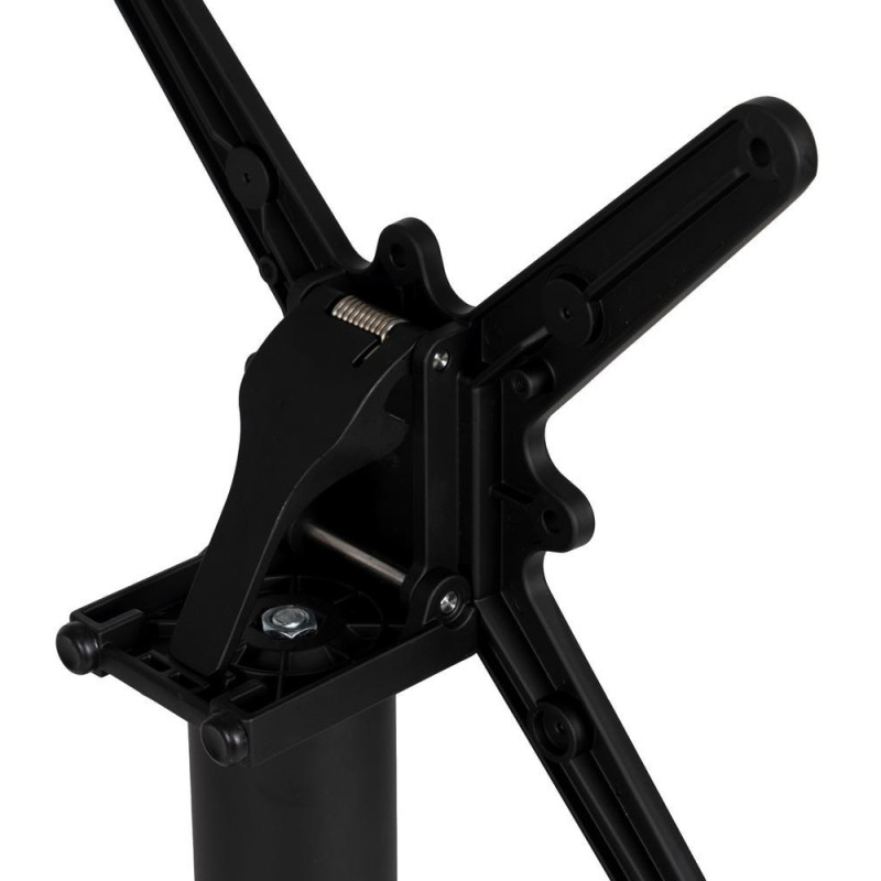 Pied de table bistrot pliant en Métal Noir Parisiano - 5