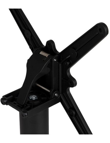 Pied de table bistrot pliant en Métal Noir Parisiano - 5