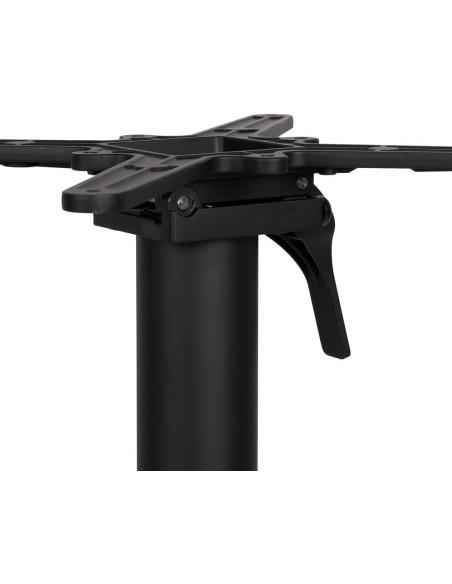 Pied de table bistrot pliant en Métal Noir Parisiano - 7