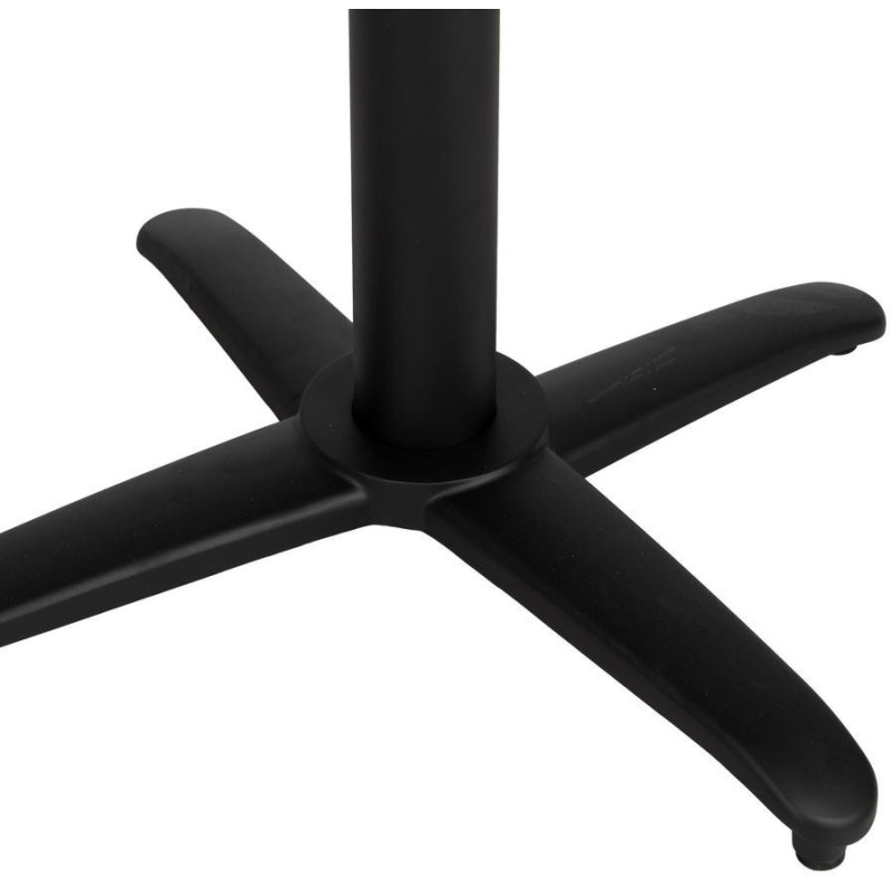 Pied de table bistrot pliant en Métal Noir Parisiano - 8