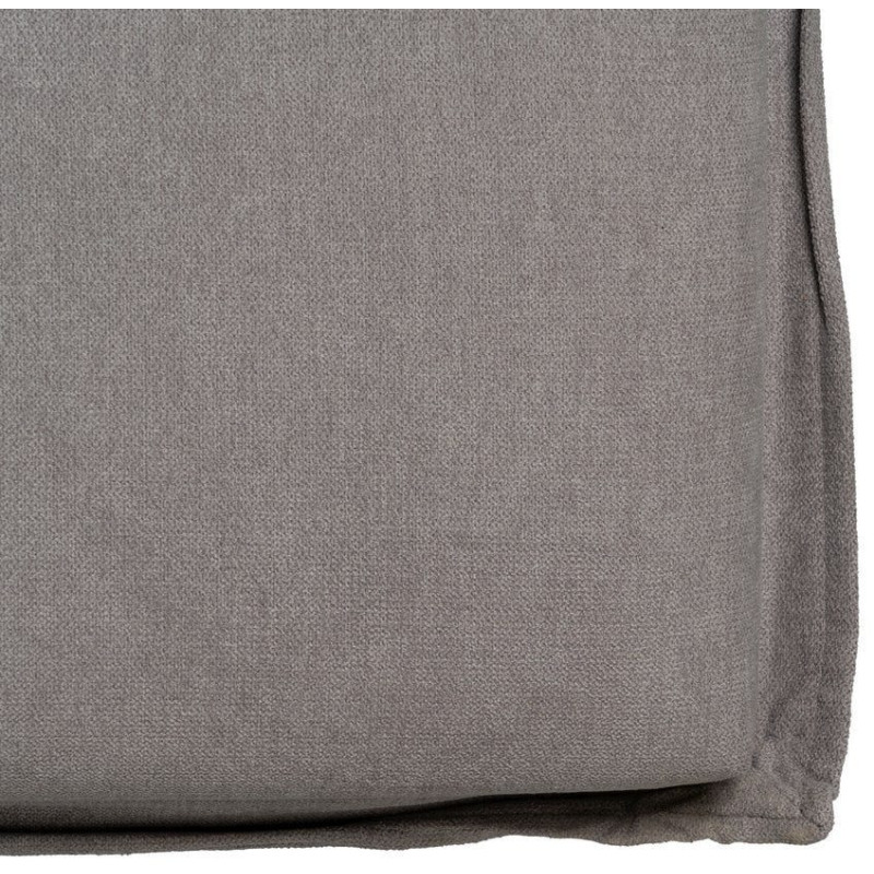 Grande Tête de lit moderne Grande Tête de lit moderne 190x100 en Tissu Taupe vieilli Bois MDF Saria - 5