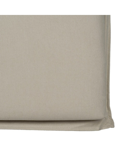 Grande Tête de lit moderne 2 places 190x100 en Tissu Beige Bois MDF Saria - 4