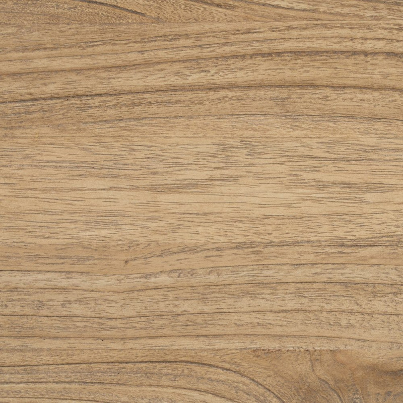 Chevet moderne 3 tiroirs en Bois de mindi Naturel Elio - 8