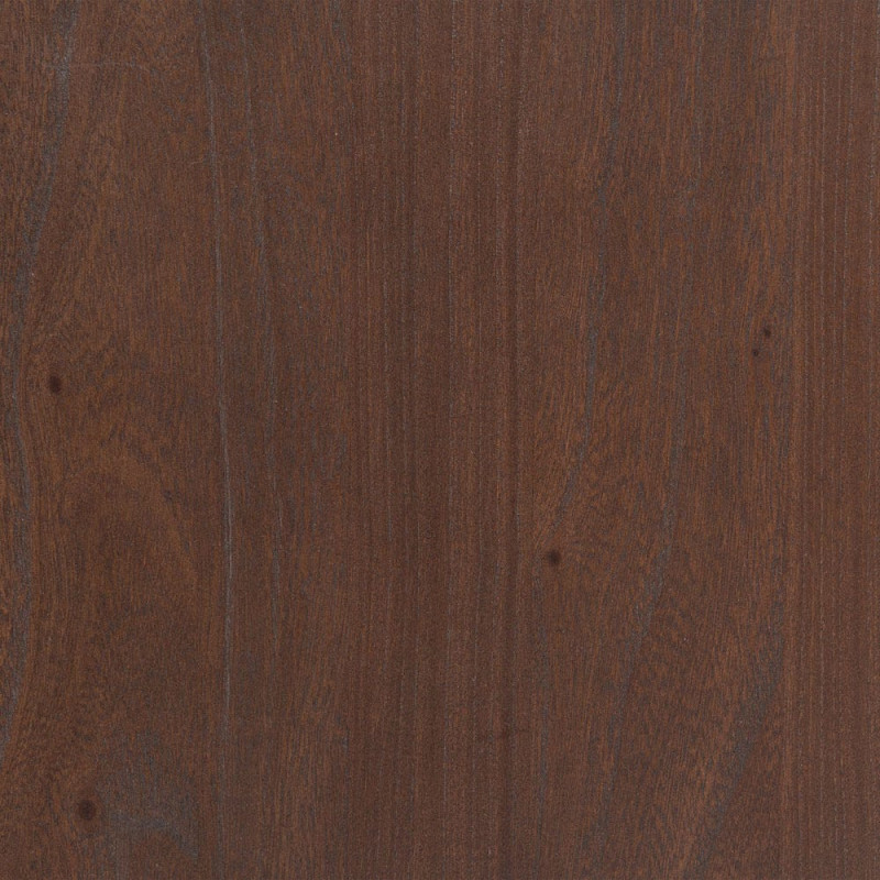 Buffet style vintage Bas 2 portes 3 tiroirs en Bois d'orme Marron foncé Métal Doré Idrian - 9