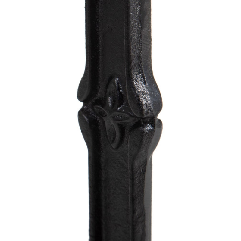 Table bistrot parisien Ovale 4 personnes en Marbre Blanc Métal Noir Talia - 7