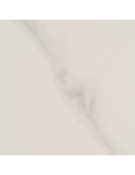 Table basse moderne Ronde en Céramique Blanc Effet marbre Métal Naturel Effet bois Anea - 3