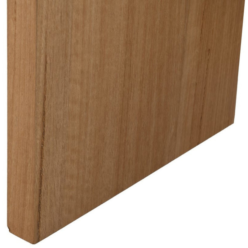 Table basse moderne Ronde en Céramique Blanc Effet marbre Métal Naturel Effet bois Anea - 7