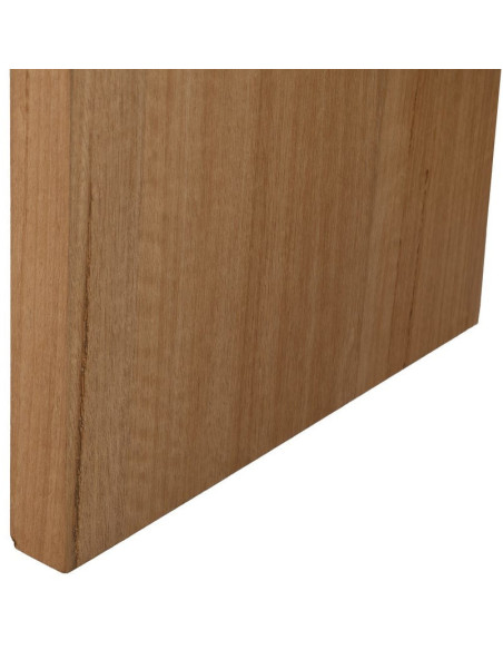 Table basse moderne Ronde en Céramique Blanc Effet marbre Métal Naturel Effet bois Anea - 7