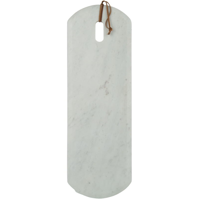 Planche à découper Rectangulaire 60x20 en Marbre Blanc Tasoz - 1