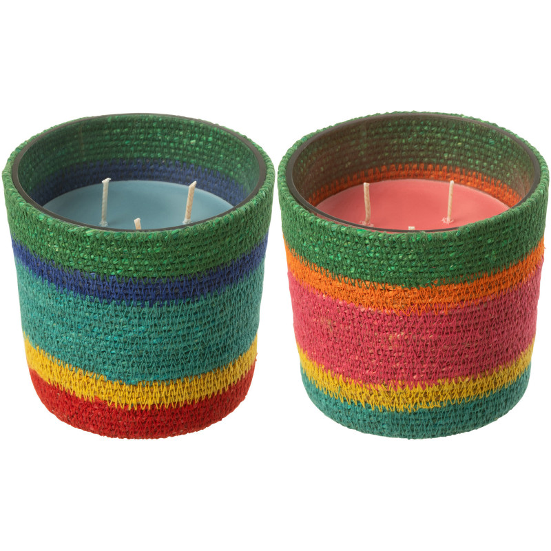 Bougie parfumée Senteur Boisée Woody Aurora 45 heures Mahdi (Lot de 2) - 2