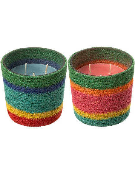 Bougie parfumée Senteur Boisée Woody Aurora 45 heures Mahdi (Lot de 2) - 2