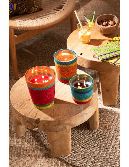 Bougie parfumée Senteur Boisée Woody Aurora 45 heures Mahdi (Lot de 2) - 3