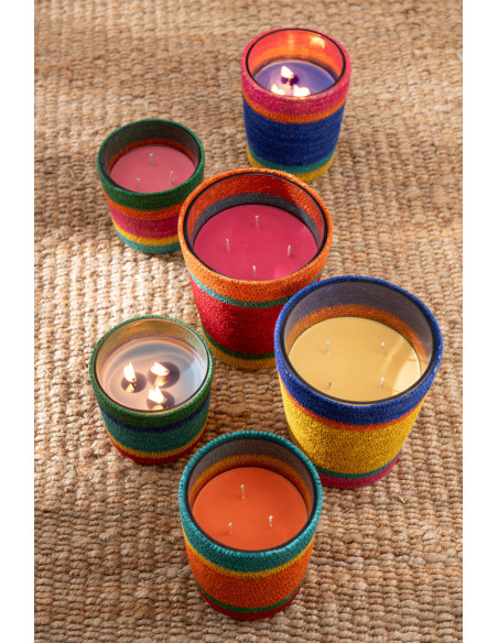 Bougie parfumée Senteur Boisée Woody Aurora 45 heures Mahdi (Lot de 2) - 4