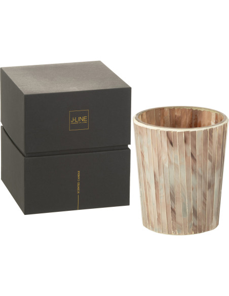 Bougie parfumée XL Senteur Florale Tender Rose 55 heures Noa - 1