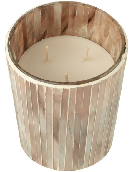 Bougie parfumée XL Senteur Florale Tender Rose 55 heures Noa - 2