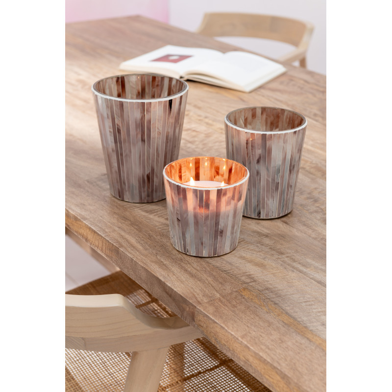 Bougie parfumée XL Senteur Florale Tender Rose 55 heures Noa - 3