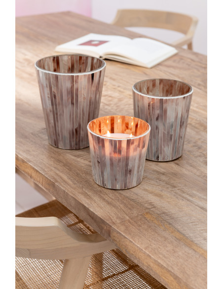 Bougie parfumée XL Senteur Florale Tender Rose 55 heures Noa - 3